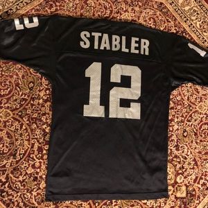 Raiders Jersey (Stabler) Size 44